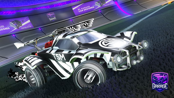 A Rocket League car design from chocogamer29