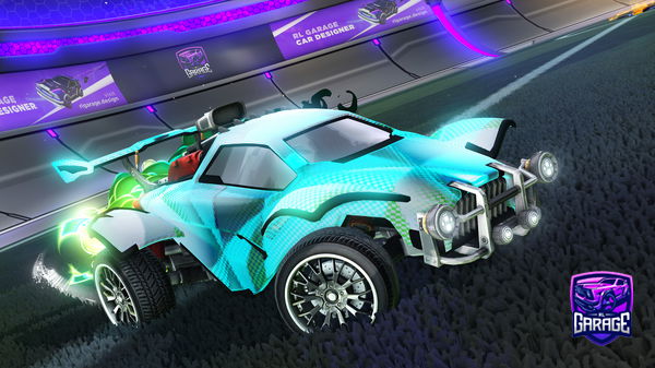 A Rocket League car design from MrGoner