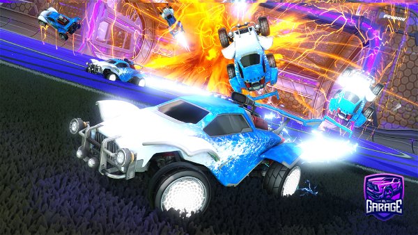 A Rocket League car design from chillywilly929