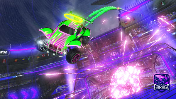 A Rocket League car design from yummychesburger