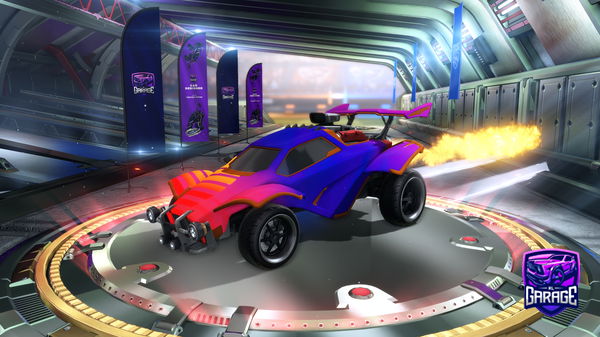 A Rocket League car design from Obamareal