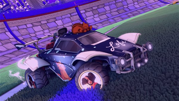 A Rocket League car design from Dasty