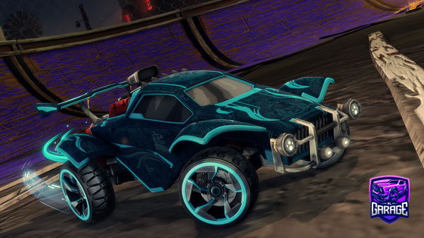 A Rocket League car design from password_1980