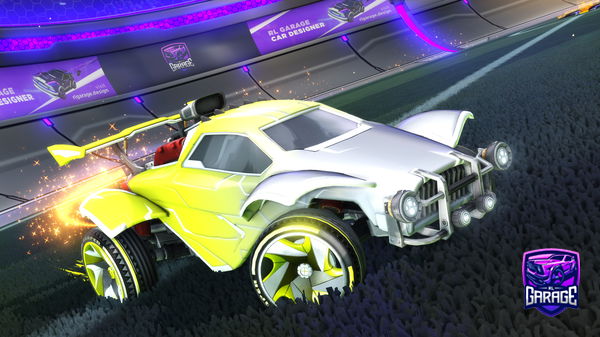 A Rocket League car design from stu_mackintoshxx