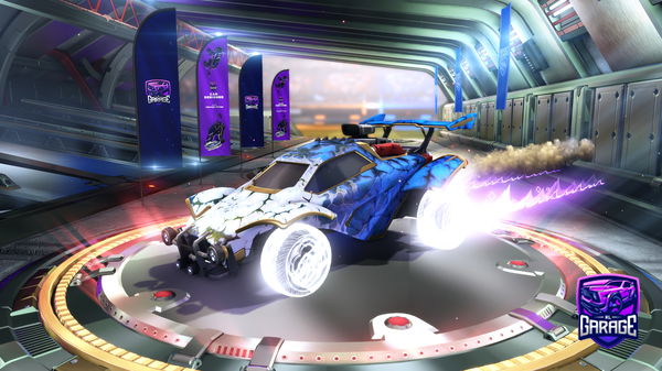 A Rocket League car design from TTVJHARXTkyk