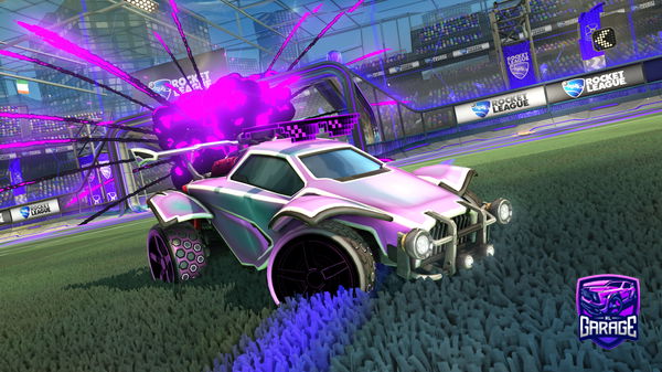 A Rocket League car design from Joaoanjos