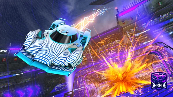 A Rocket League car design from iliketoucan