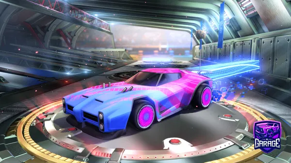 A Rocket League car design from Electroxical