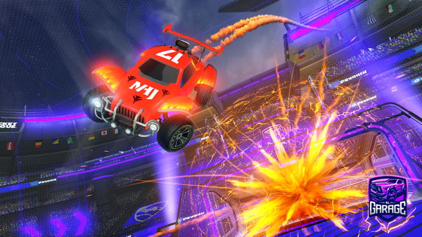 A Rocket League car design from JOSE_TMLZZ