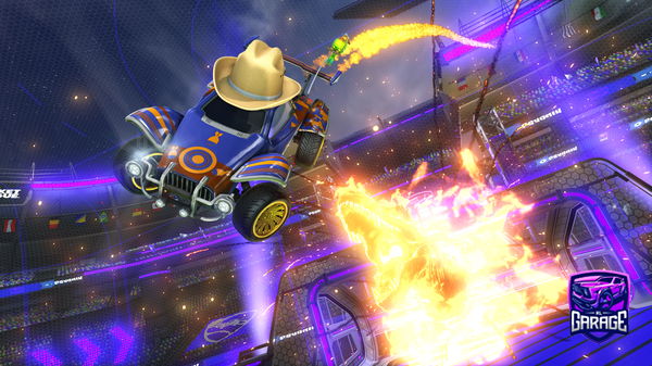 A Rocket League car design from WookieIsGarb