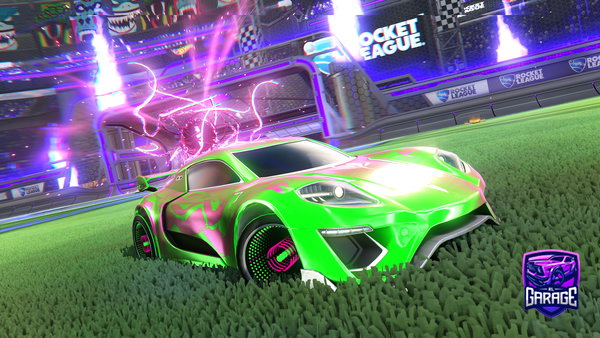 A Rocket League car design from MrRogers143