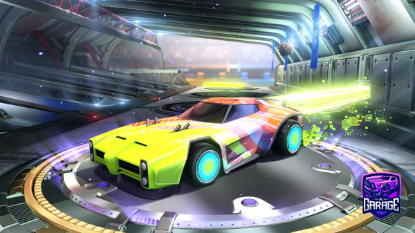 A Rocket League car design from Electroxical