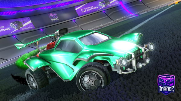 A Rocket League car design from Zevonxr