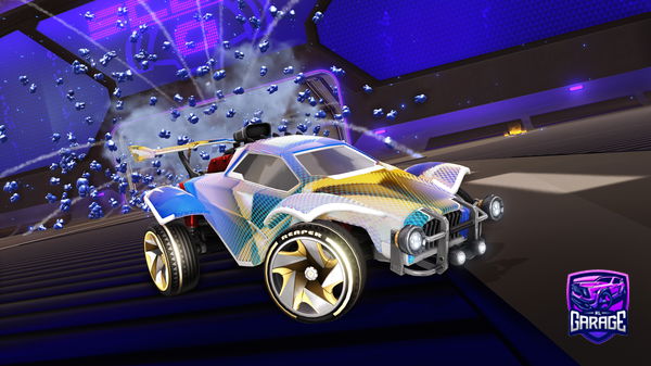 A Rocket League car design from MTGX
