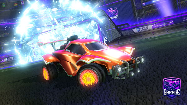 A Rocket League car design from AvAvA