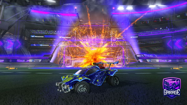 A Rocket League car design from Top500RLSSL