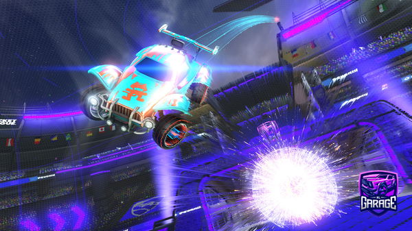 A Rocket League car design from Vxtal1tyRL