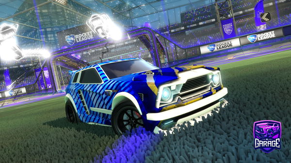 A Rocket League car design from fennecrst