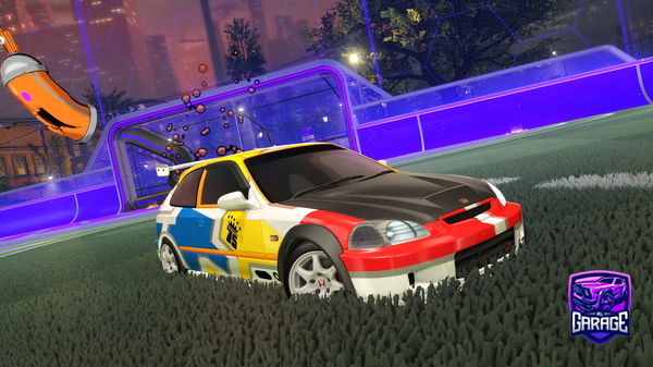 A Rocket League car design from Biglifts1982