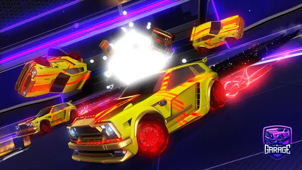 A Rocket League car design from silvernight