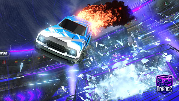 A Rocket League car design from T90RaZOR