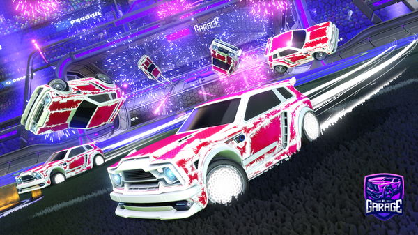 A Rocket League car design from Konamii