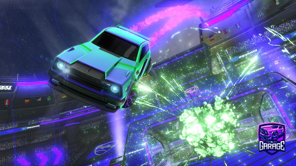 A Rocket League car design from Hiromusicpractor