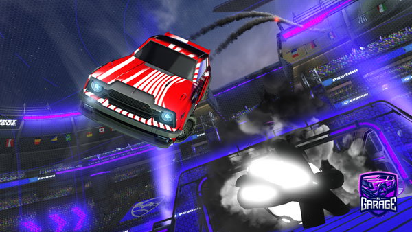 A Rocket League car design from dstffmnn