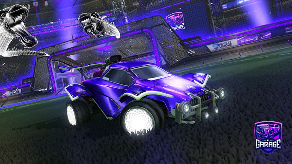 A Rocket League car design from YT_WOLLEY78
