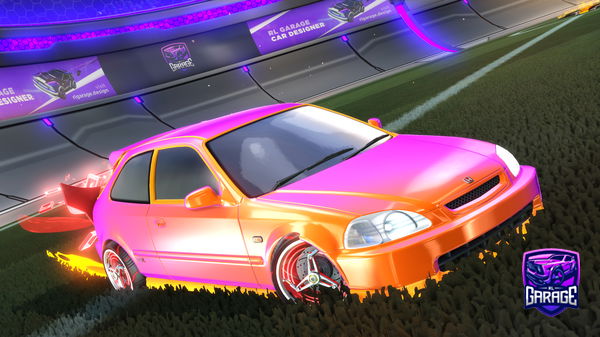 A Rocket League car design from Bluemoon22