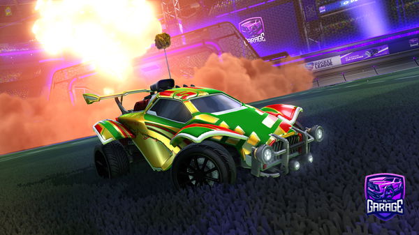 A Rocket League car design from K_1