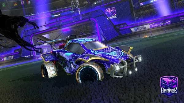 A Rocket League car design from scudy112