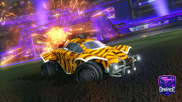 A Rocket League car design from DRACO2909