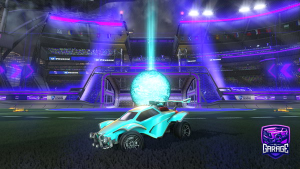 A Rocket League car design from Aa154ron1