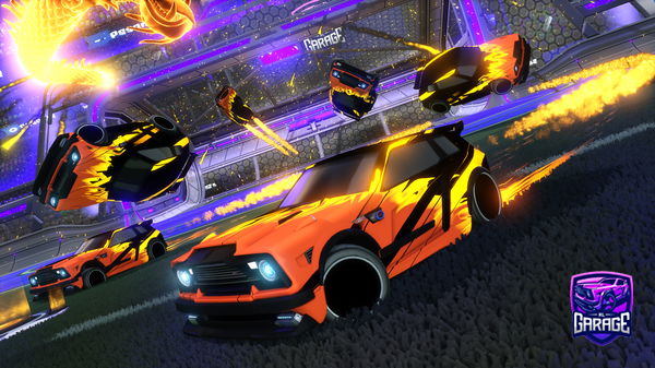 A Rocket League car design from Clumsy