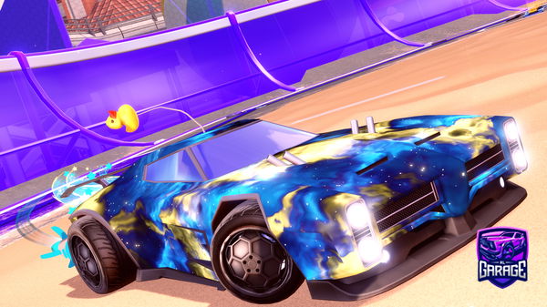 A Rocket League car design from Kuriako