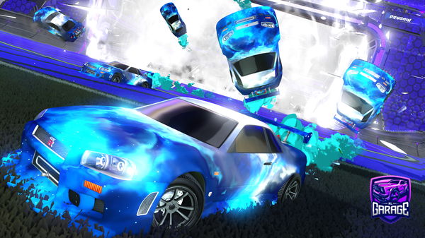 A Rocket League car design from Road_-to_-get_-rich