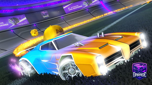 A Rocket League car design from LittlePrisoners