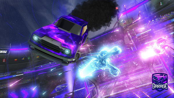 A Rocket League car design from ItsAlvaro2009