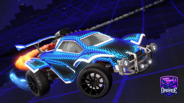 A Rocket League car design from FLP_Math_