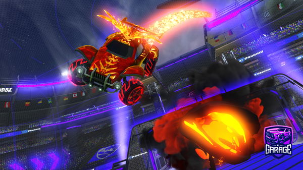 A Rocket League car design from PewPewGamer64