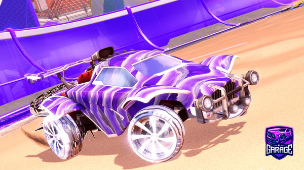 A Rocket League car design from Tapin