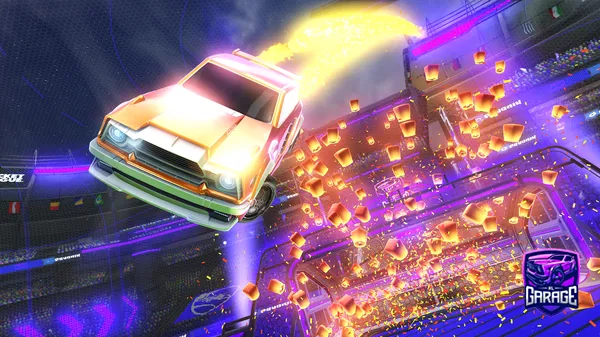 A Rocket League car design from Zine_games94