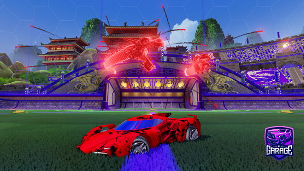 A Rocket League car design from danilito34gg