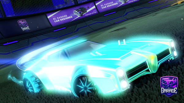 A Rocket League car design from AbfallEimer