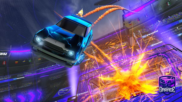 A Rocket League car design from YetKoen