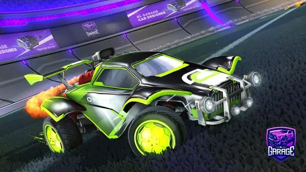 A Rocket League car design from MR27I-