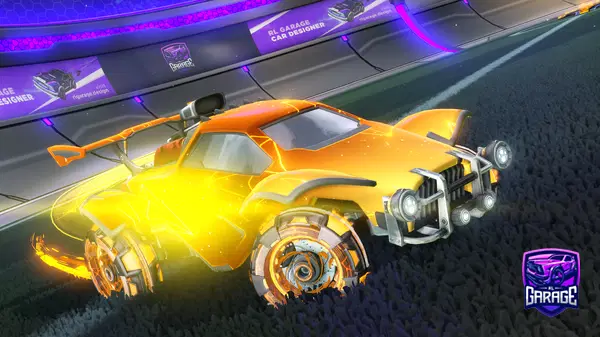 A Rocket League car design from Beiqles