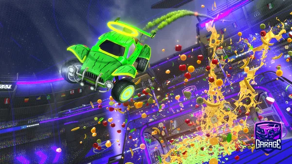 A Rocket League car design from sinttu