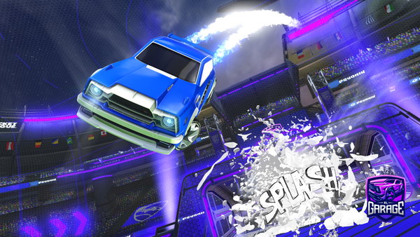 A Rocket League car design from Iversenx